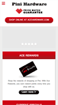 Mobile Screenshot of piniacehardware.com